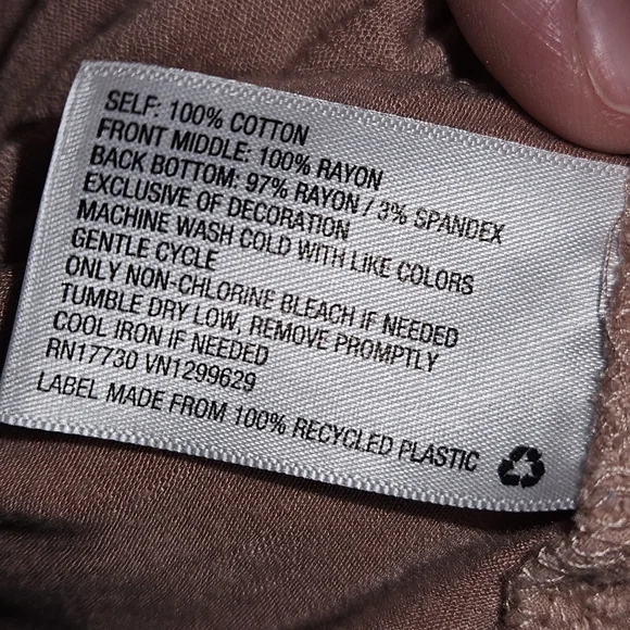 Knox Rose Eyelet Embroidered Boho Top, Size Small, GUC - Picture 6 of 7